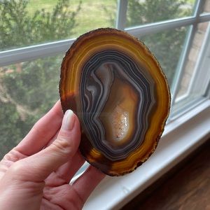 Natural Brown Agate Stack from Brazil (set of 6)